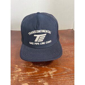 Transcontinental Gas Pipe Line Corp. Navy Blue Snapback Trucker Hat O3